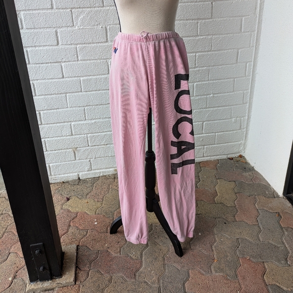 Aviator Nation OG Local Sweatpants in Neon Pink - Picture 1 of 8